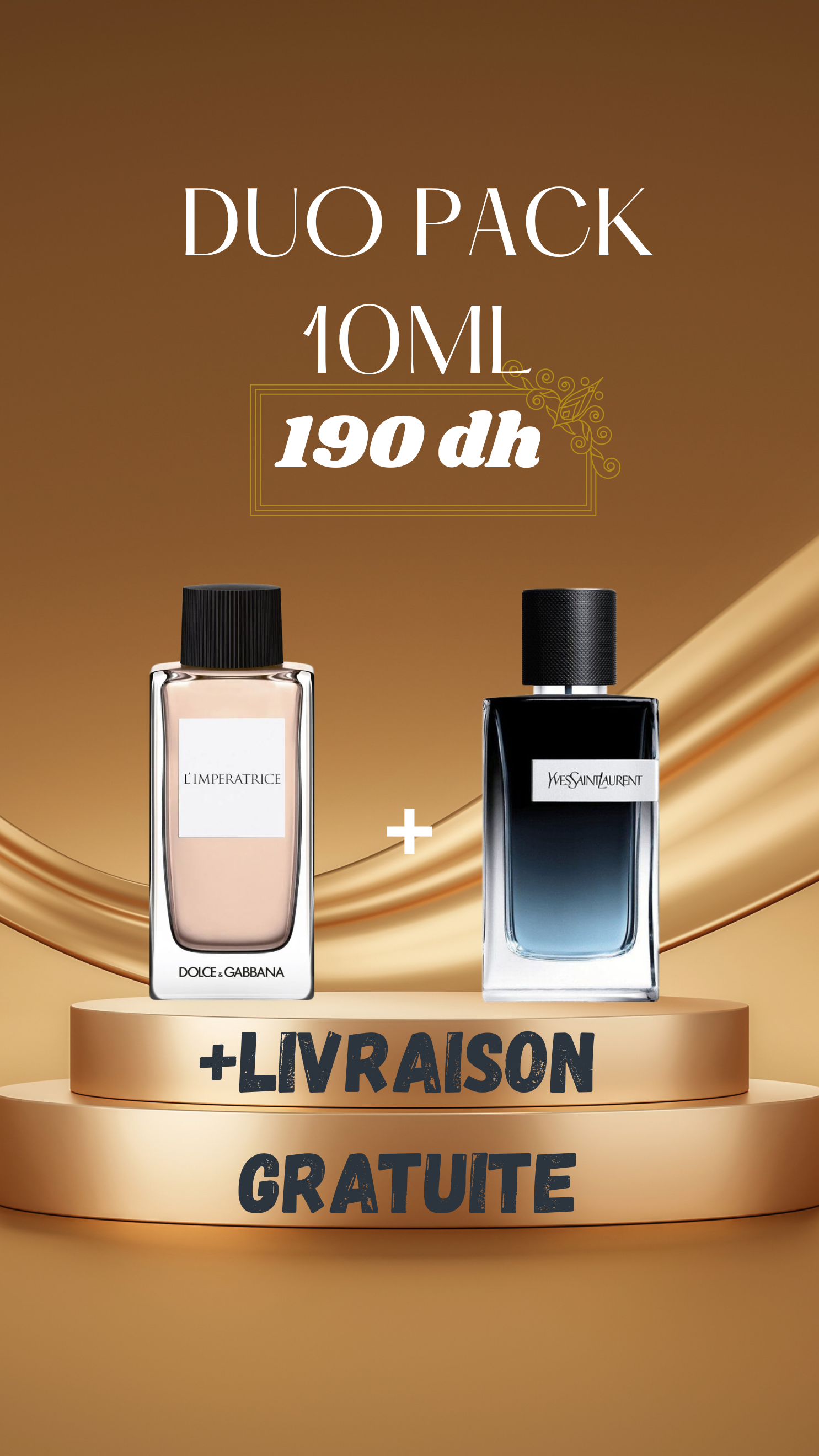 DUO PACK 10ML : L'IMPERATRICE + Y EDP